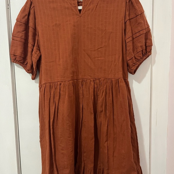 Universal Thread Rust Orange Mini Dress - Picture 4 of 4